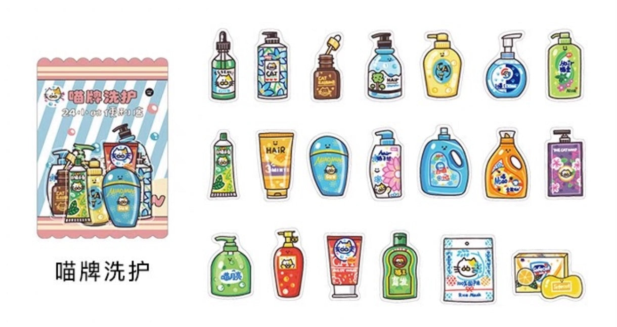 Infeel.Me 24/7 Mini Mart Stickers (40 pieces)