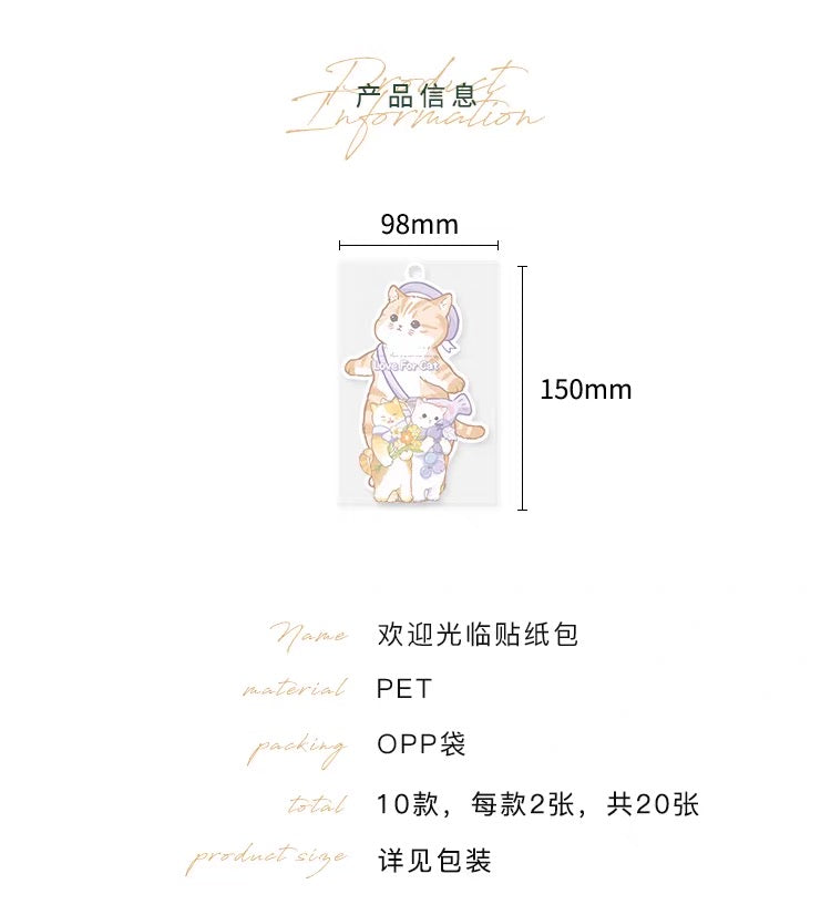 Papermore Hello Sticker Stickers (20 pieces)