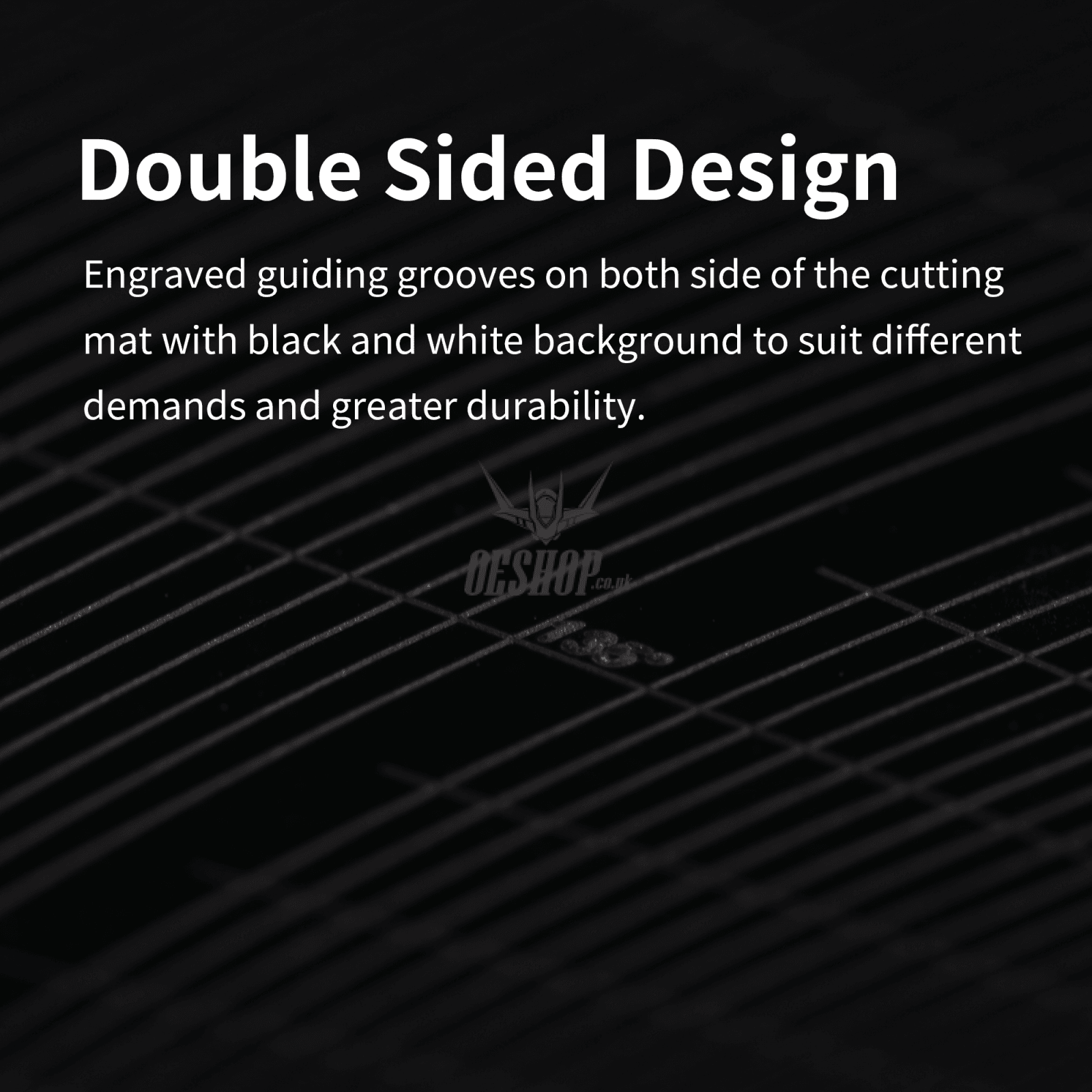 Dspiae At-Ec Masking Tape Cutting Mat (Concentric Circles)