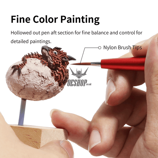 Dspiae At-Fb Aluminium Alloy Interchangeable Fine Tip Brush