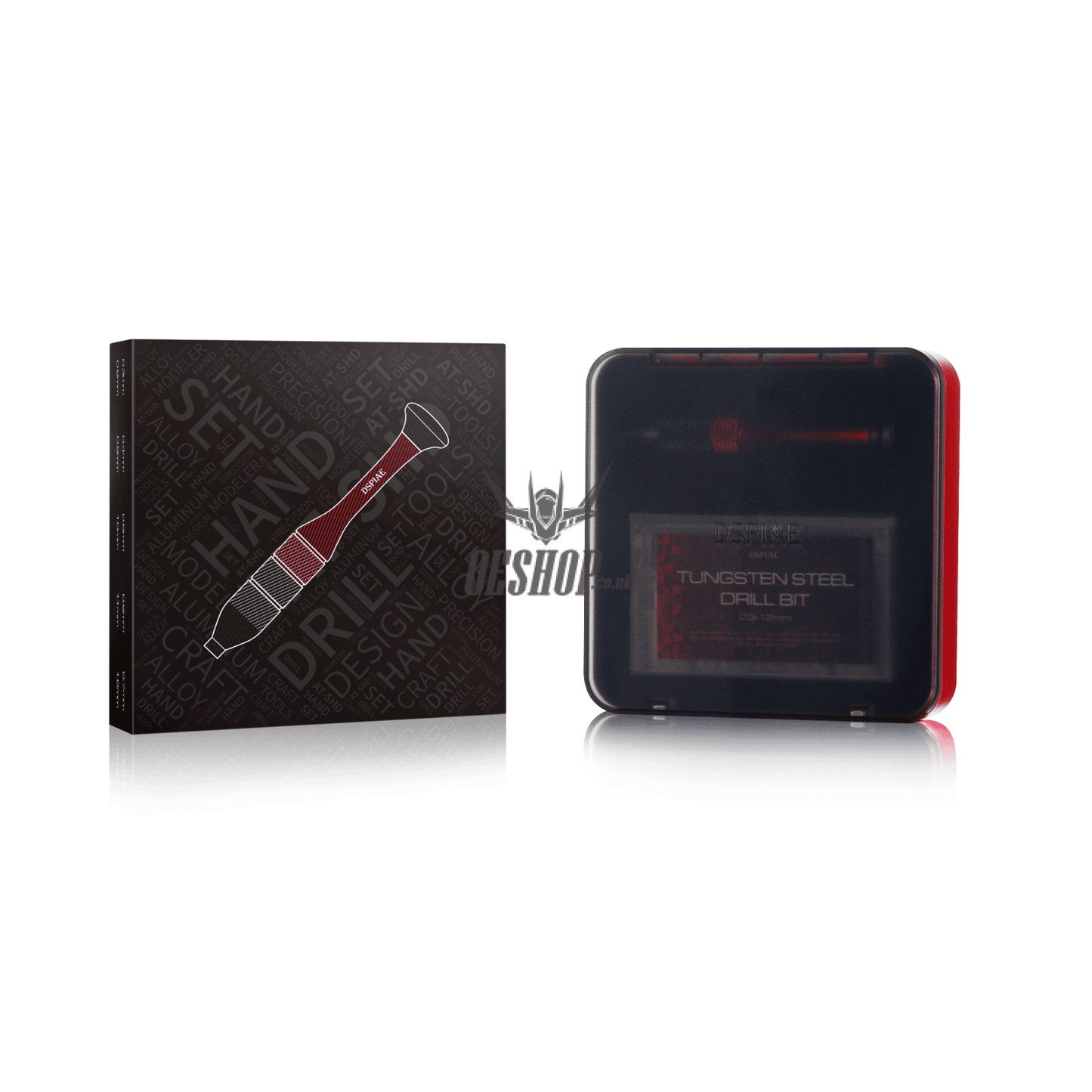 Dspiae At-Shd Precision Aluminum Alloy Hand Drill Set