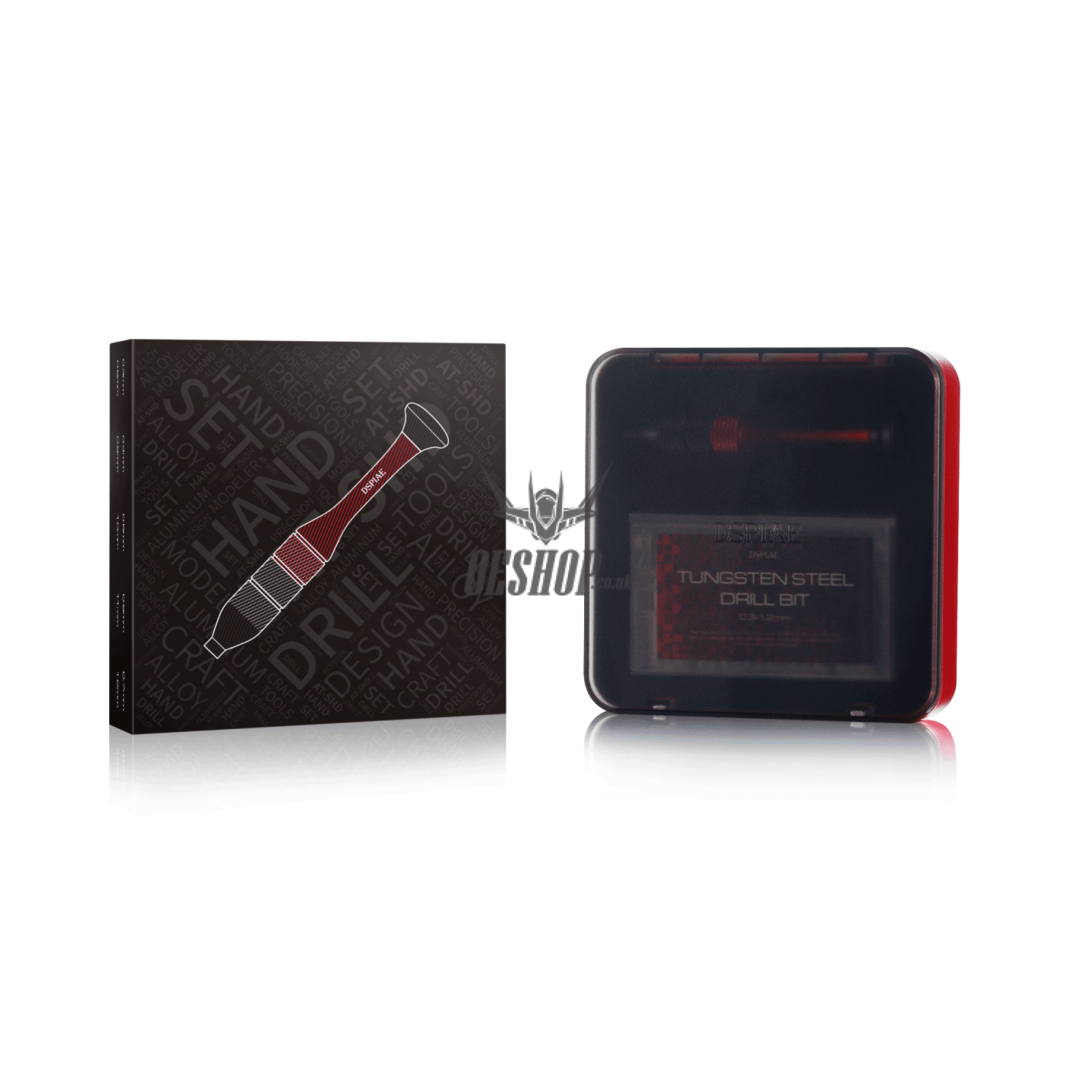 Dspiae At-Shd Precision Aluminum Alloy Hand Drill Set