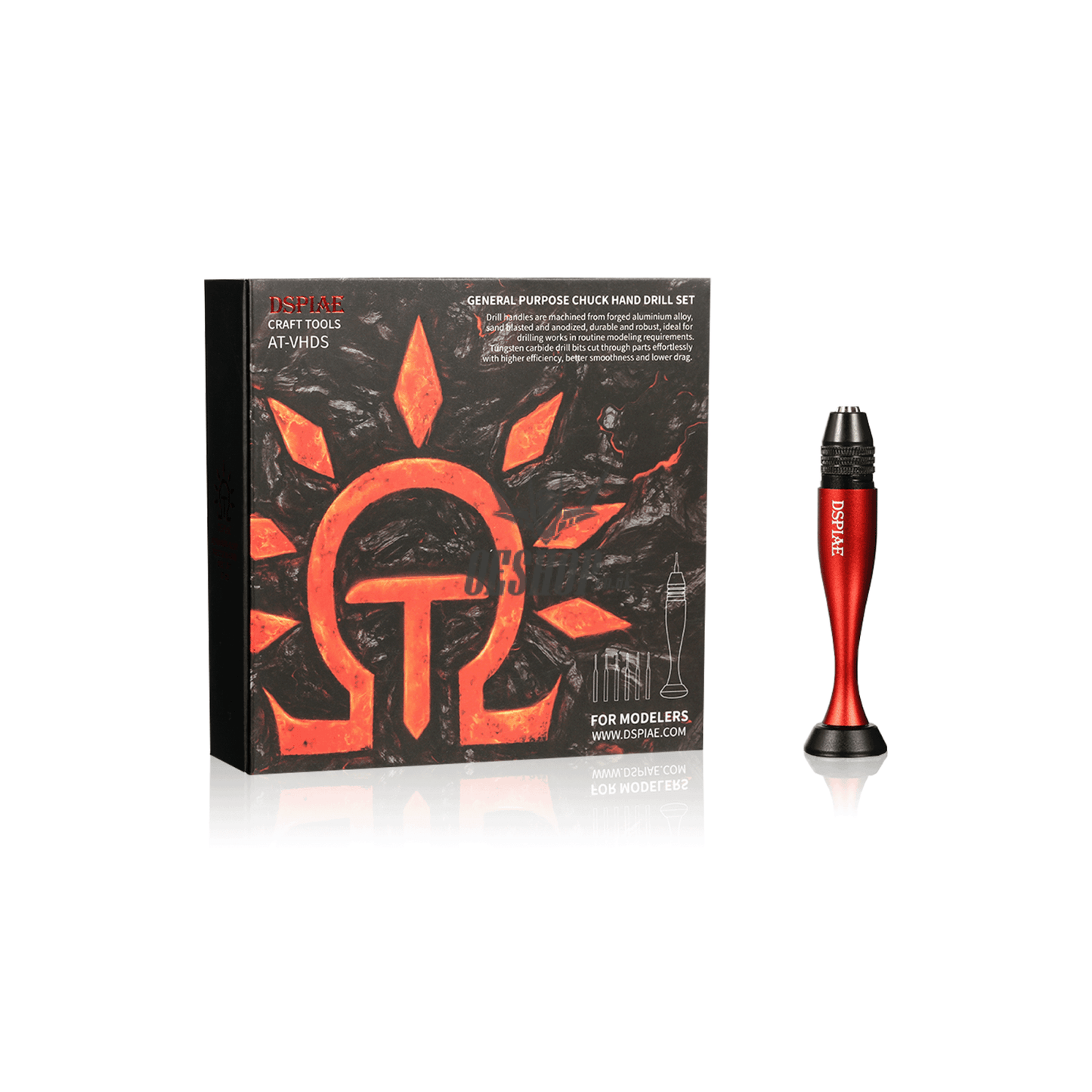 Dspiae At-Vhds General Purpose Hand Drill Combo Set