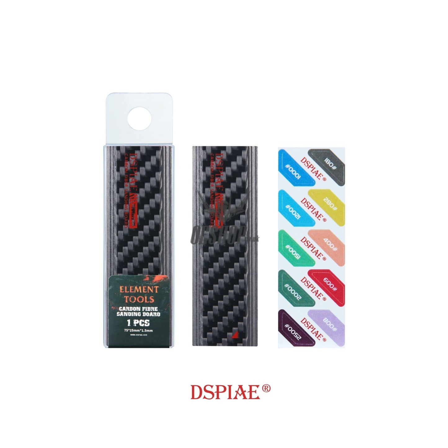 Dspiae Cfb-25 Carbon Fiber Sanding Board