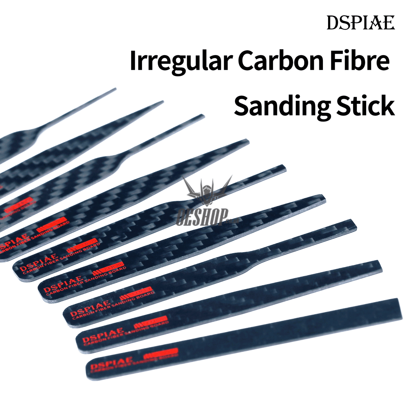 DSPIAE CFB lrregular Carbon Fibre Sanding Stick