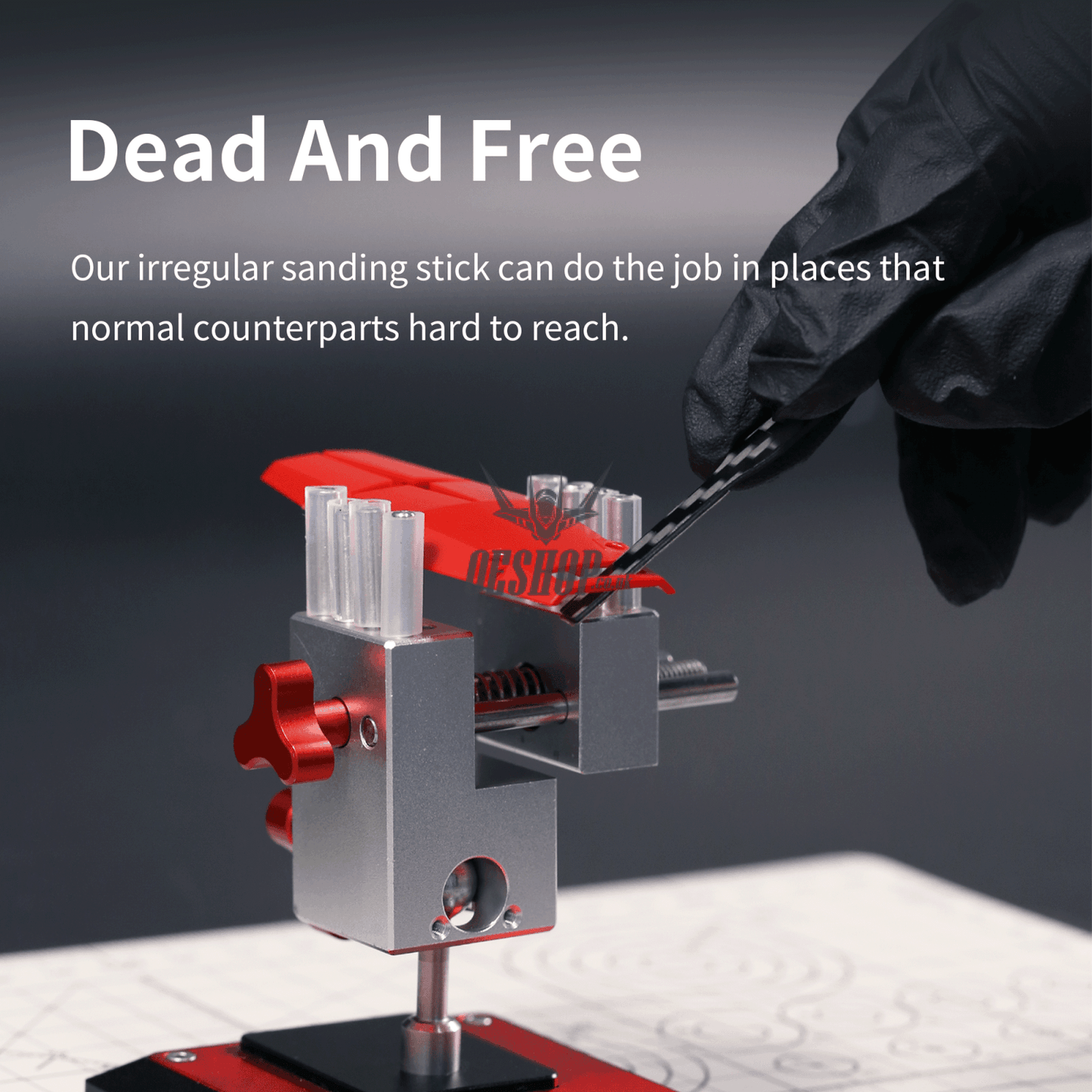 Dspiae Cfb Lrregular Carbon Fibre Sanding Stick