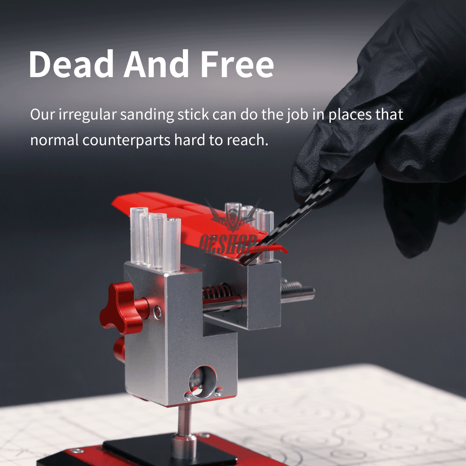 Dspiae Cfb Lrregular Carbon Fibre Sanding Stick