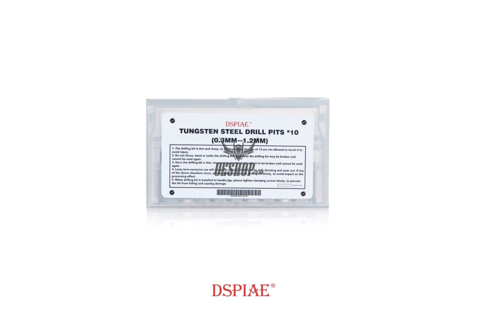 Dspiae Db-03 0.3Mm-1.2Mm Tungsten Steel Drill Bit