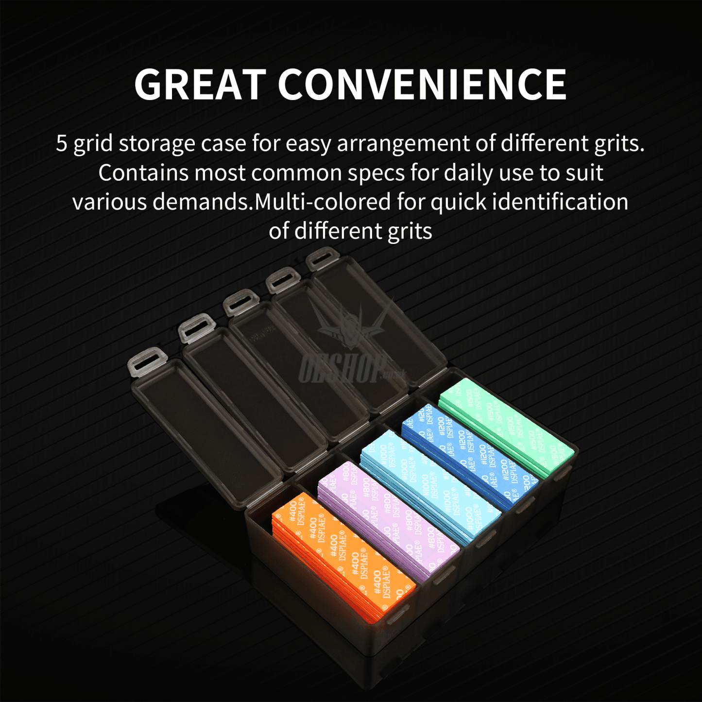 Dspiae Dsp Reusable Abrasive Sandpaper Sanding Tools