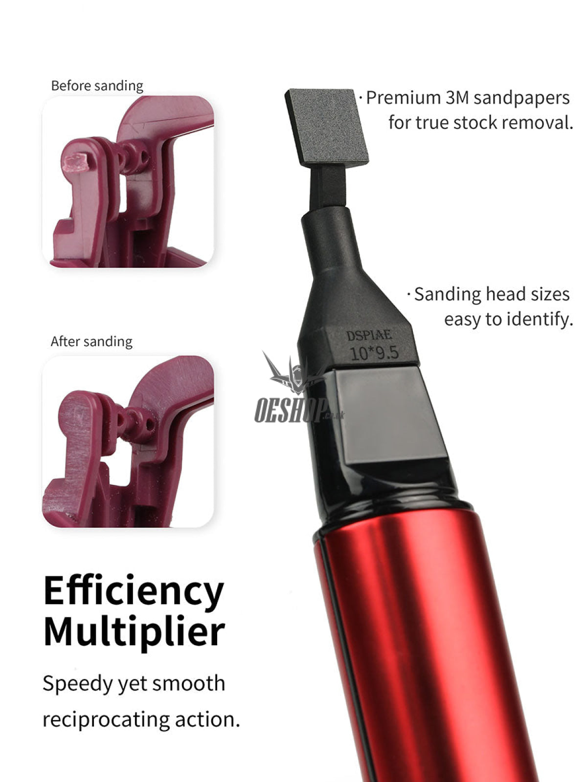 Dspiae Es - A ’Illusive Shadows’ Reciprocating Sander Sanding Tools