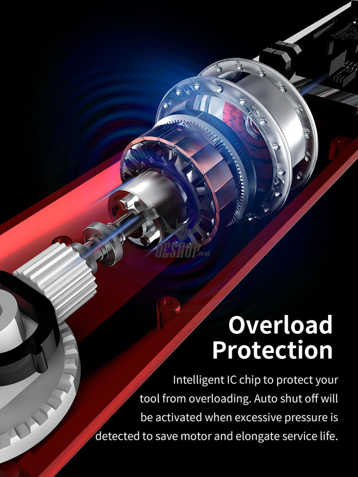 Dspiae Es - A ’Illusive Shadows’ Reciprocating Sander Sanding Tools