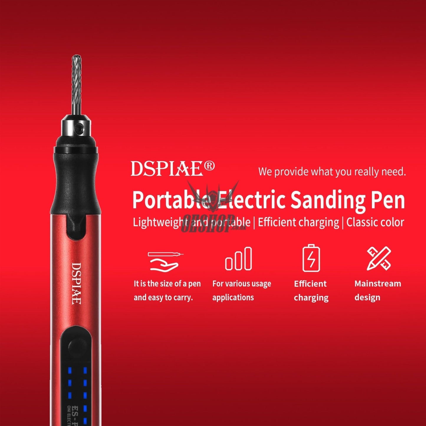 DSPIAE ES-P Portable electric sharpening pen Oni Electric Sander DSPIAE 29.99 OEShop