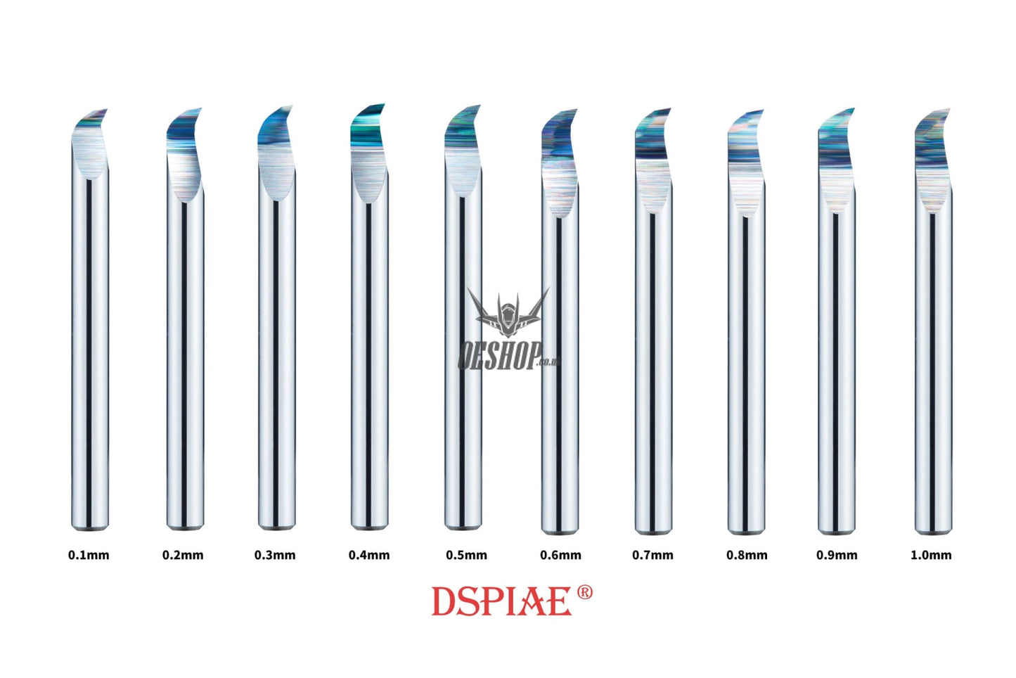 Dspiae Hc Tungsten Steel Hook Broach (Scriber) Shank Dia: 3.175Mm