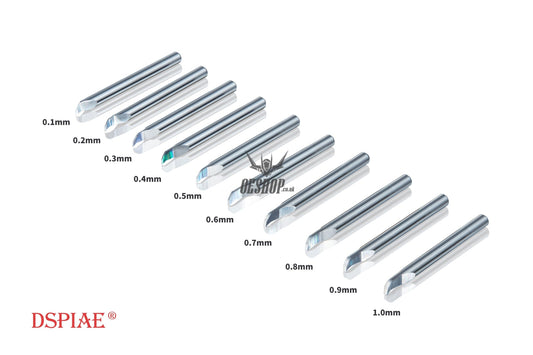 Dspiae Hc Tungsten Steel Hook Broach (Scriber) Shank Dia: 3.175Mm