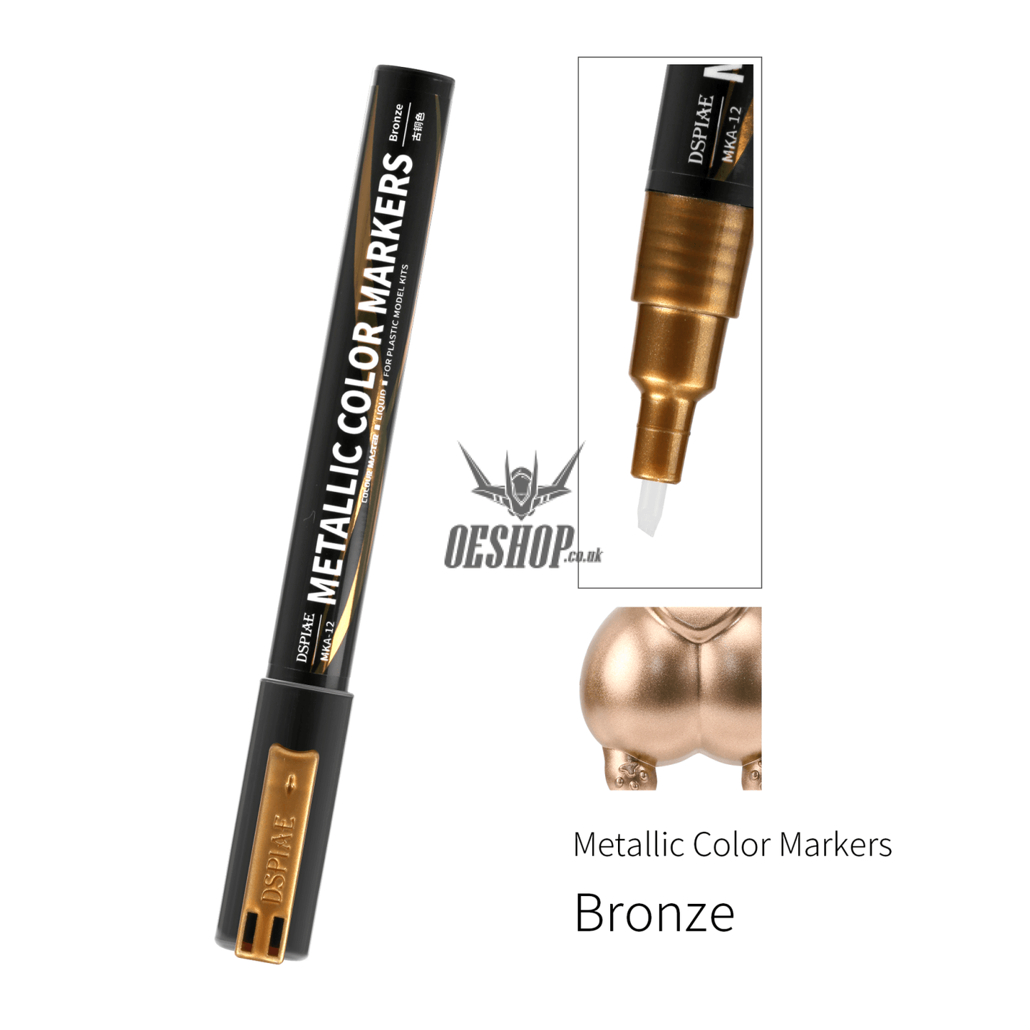 Dspiae Mka Super Metallic Color Markers Environment-Friendly Mka-12 Bronze