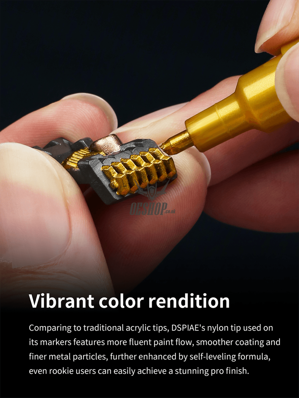 Dspiae Mka Super Metallic Color Markers Environment-Friendly