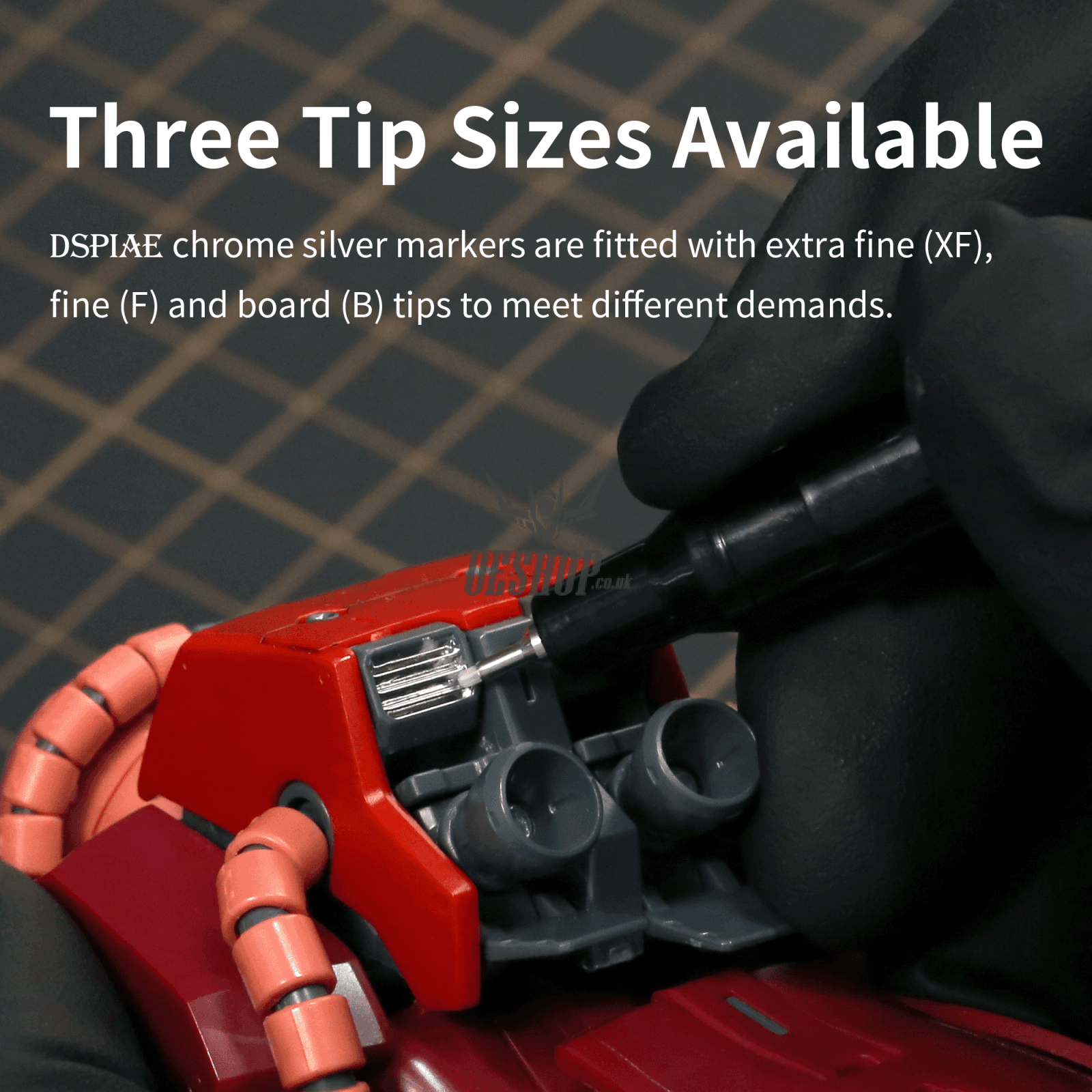 Dspiae Mkc Chrome Silver Markers