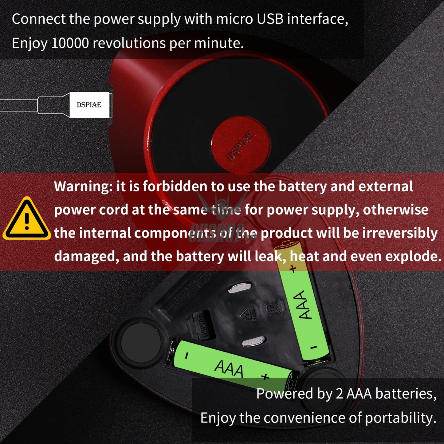 Dspiae Ms-01 Portable Magnetic Paint Mixer