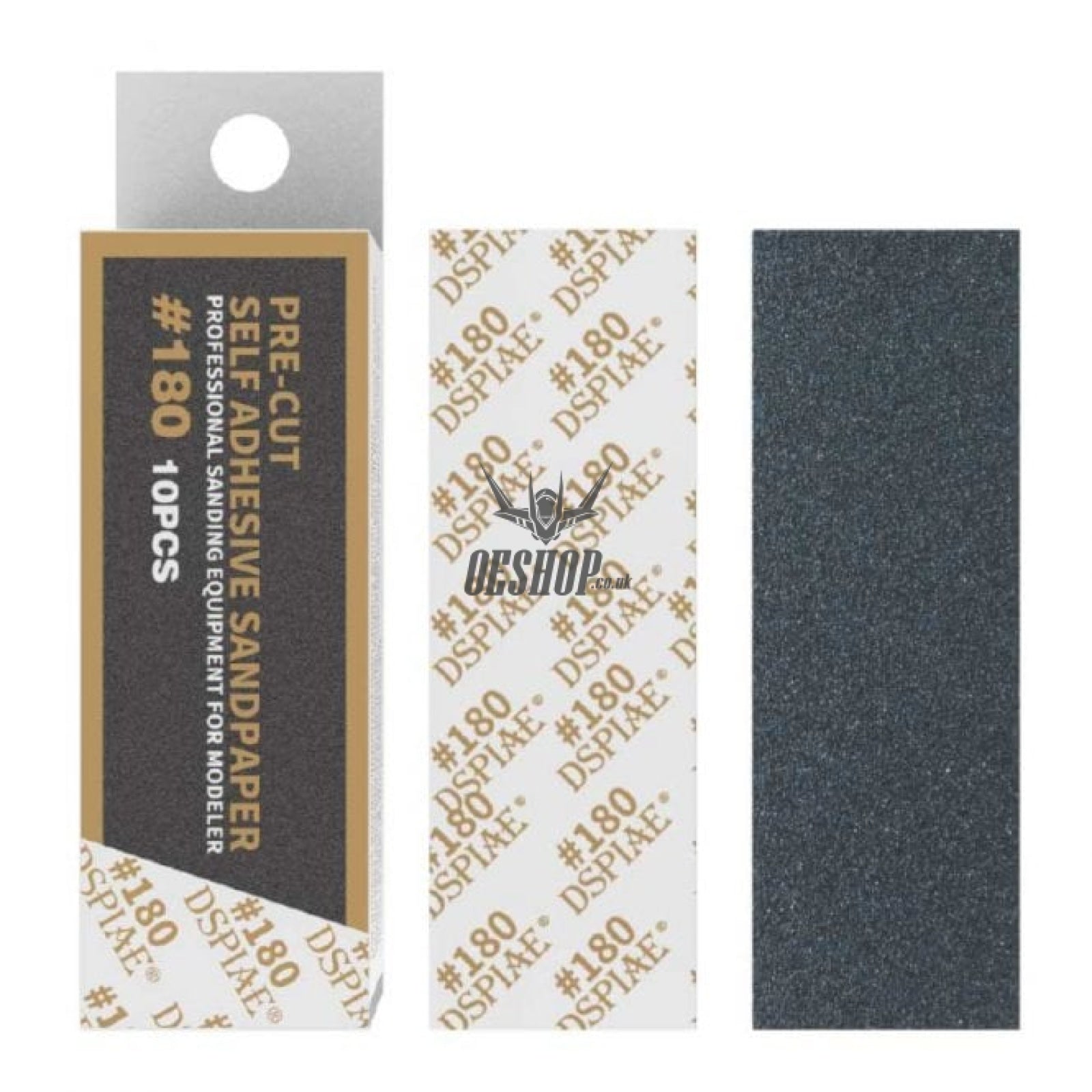 Dspiae Msp 180-2500 Pre-Cut Self Adhesive Sandpaper 10Pcs Msp-180