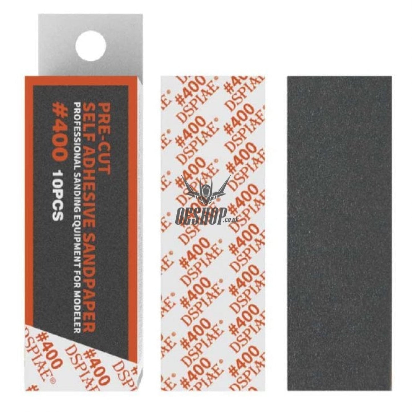 Dspiae Msp 180-2500 Pre-Cut Self Adhesive Sandpaper 10Pcs Msp-400