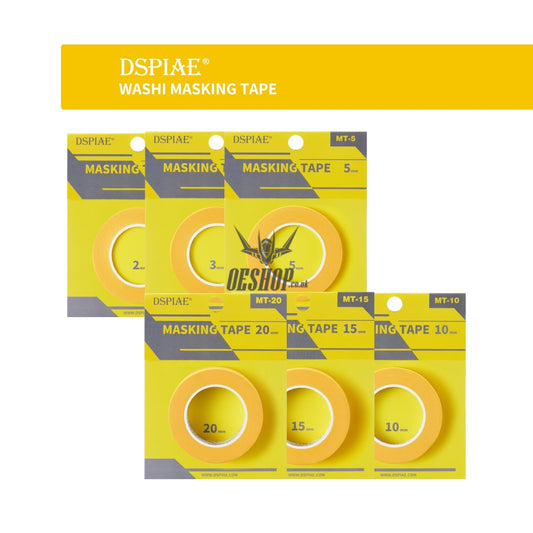 Dspiae Mt Washi Masking Tape 18M 2-20Mm