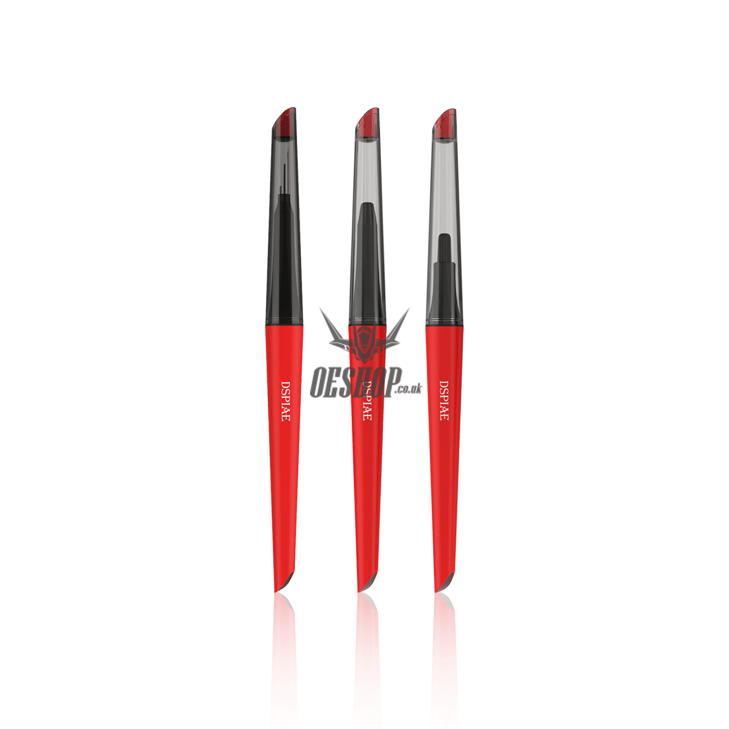 Dspiae Pt-Pl/Pt-Fb/Pt-Tb Phoenix Plume Panel Line Marker Handle/Fine Detailing Brush Handle/Broad