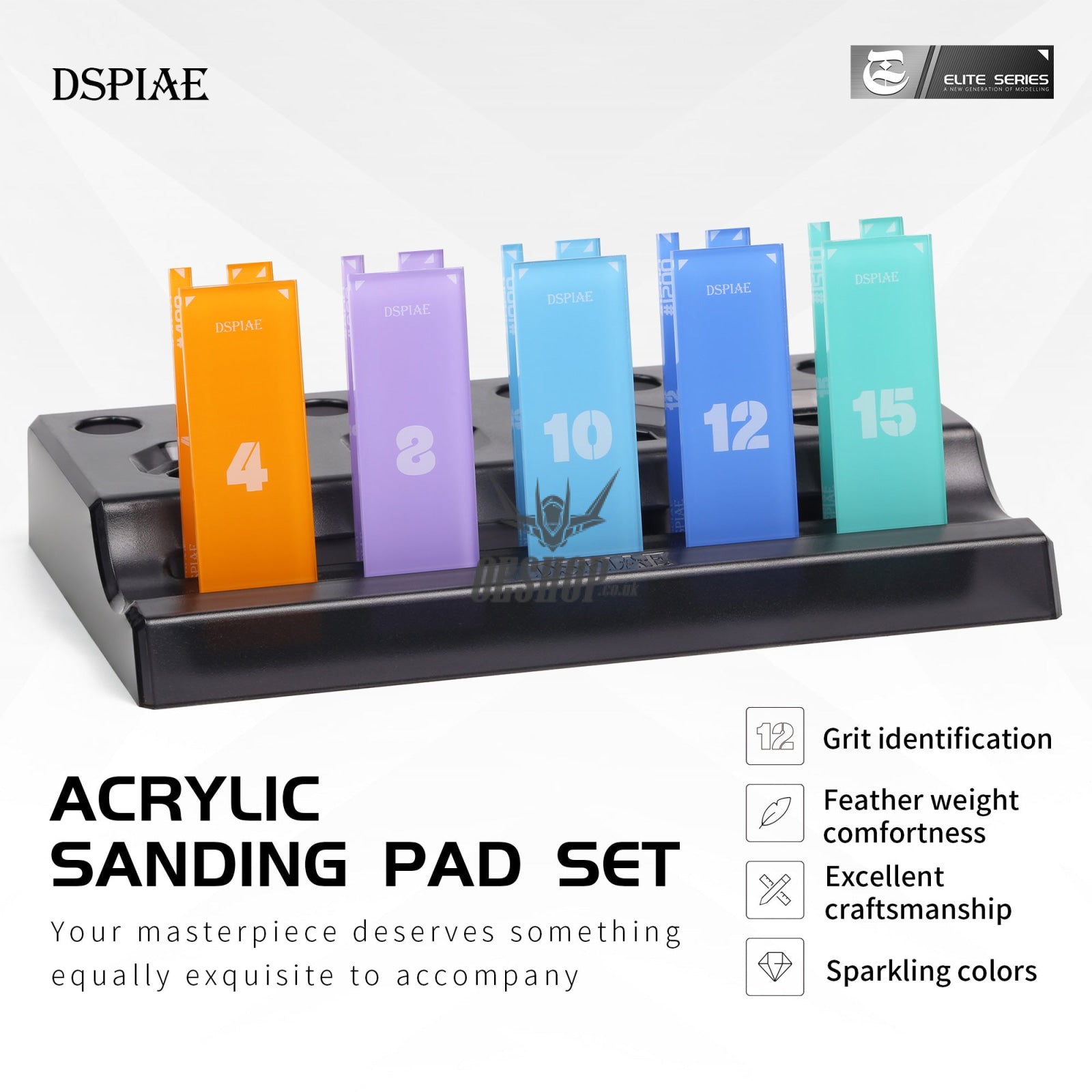 DSPIAE PT-SP Acrylic Sanding Pad – Hobby Academia