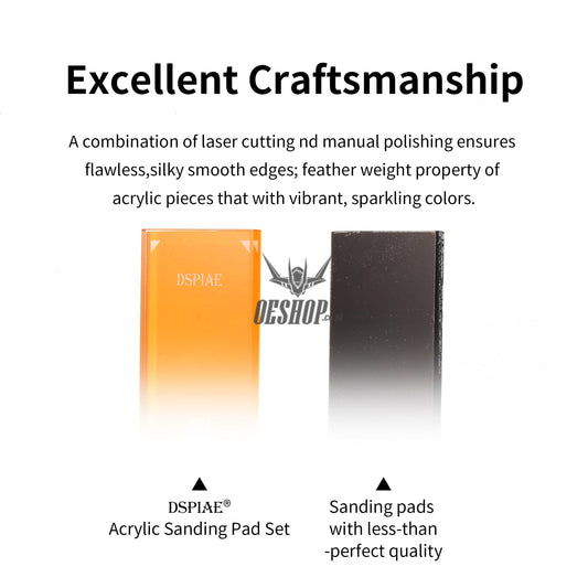 DSPIAE PT-SP Acrylic Sanding Pad Sanding Tools
