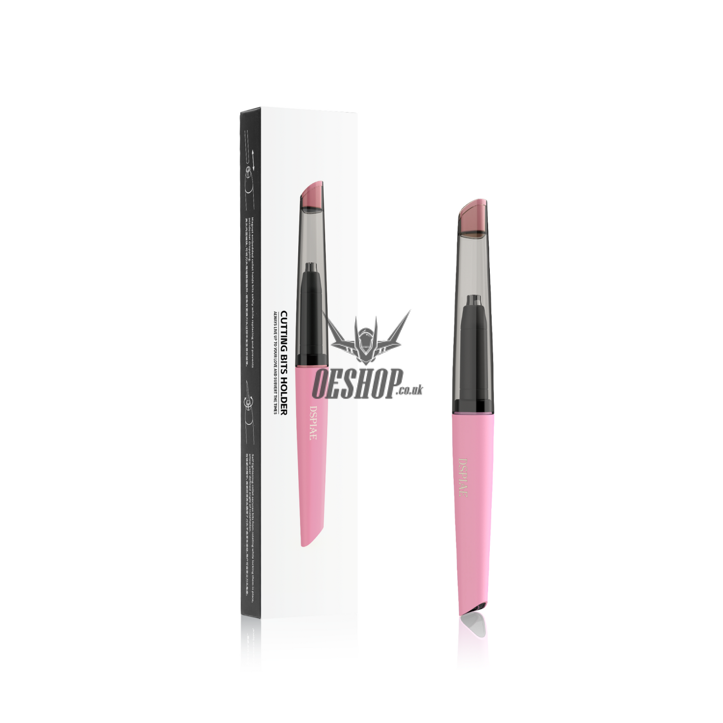 Dspiae Pt - Th Pro ’Wing’ Tungsten Steel Broach Pt - Th08 Bit Holder (Pink)