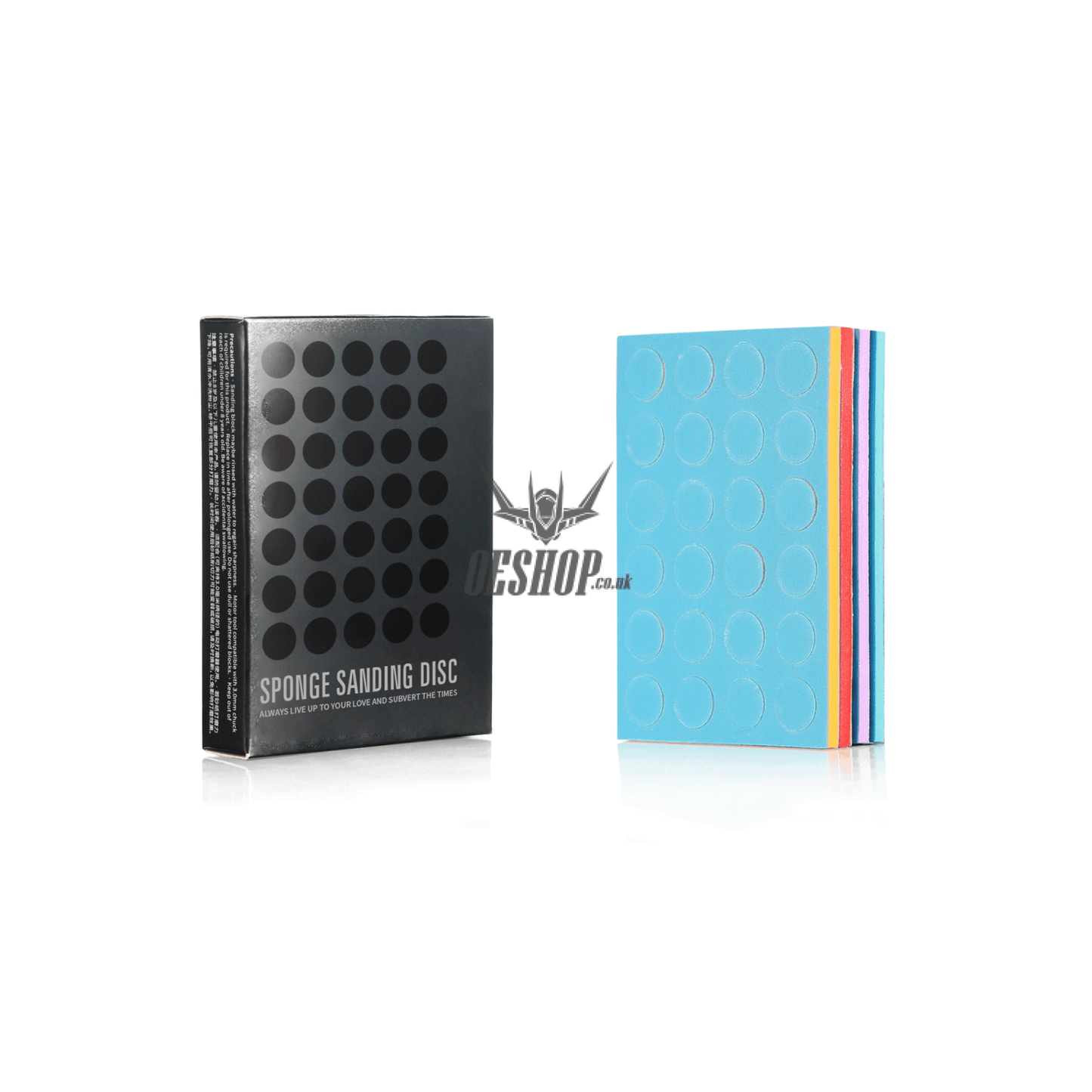 Dspiae Ss C01/C02 Self Adhesive Sponge Sanding Disc For Es-P Ss-C02 10Mm Tools