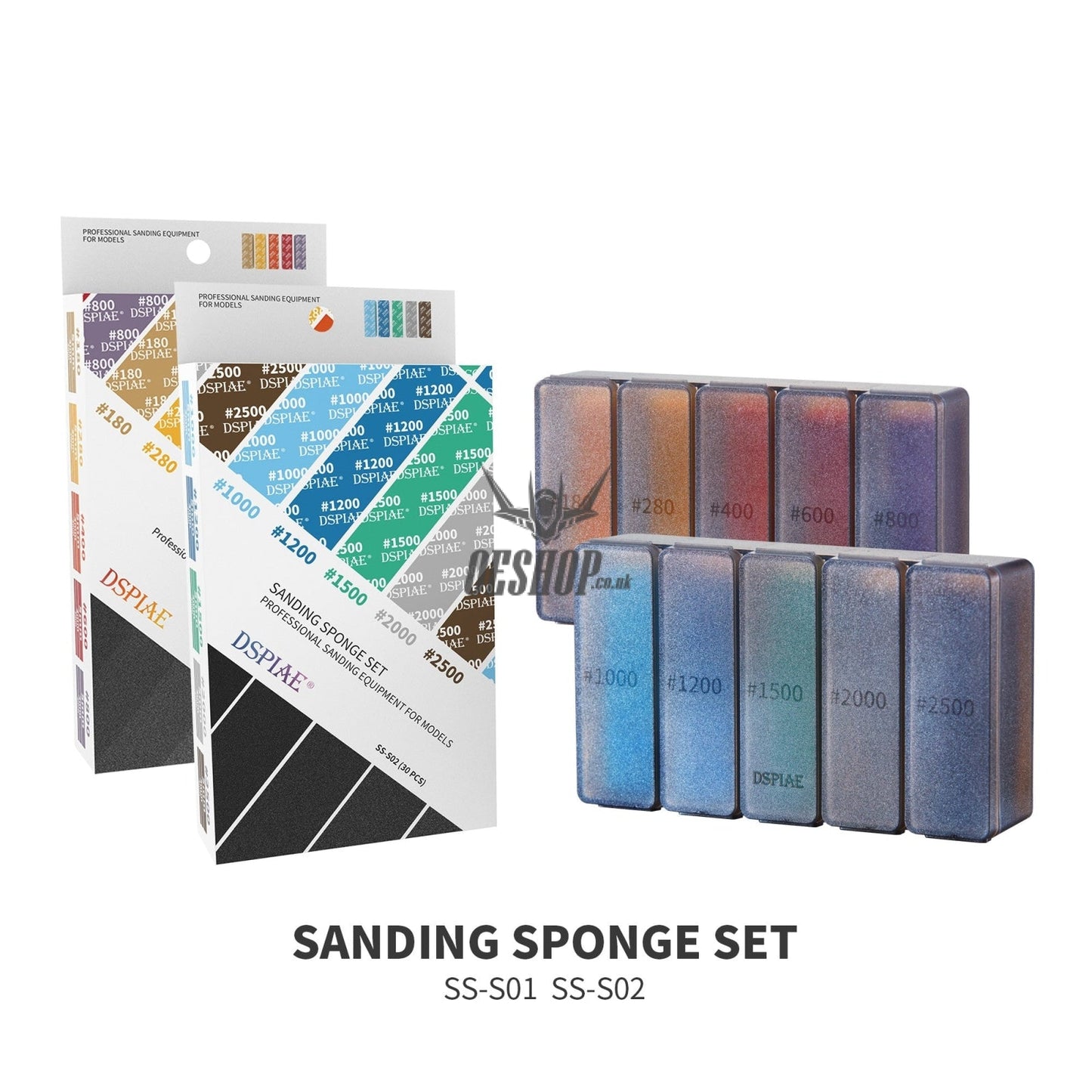 DSPIAE SS-S02 1000-2500 SANDING SPONGE 30PCS DSPIAE 10.99 OEShop