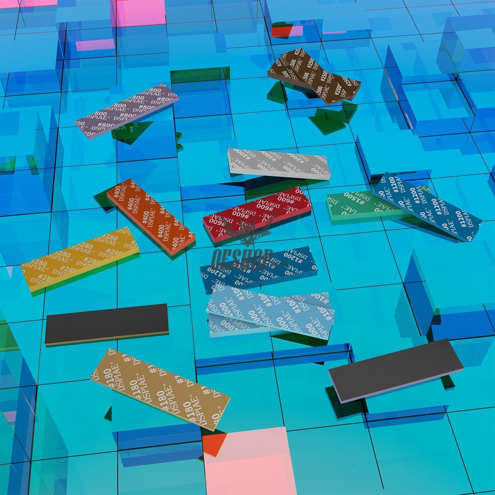 DSPIAE SS-S02 1000-2500 SANDING SPONGE 30PCS DSPIAE 10.99 OEShop