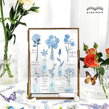 Papermore Botanical Silhouette Stickers (40 pieces)