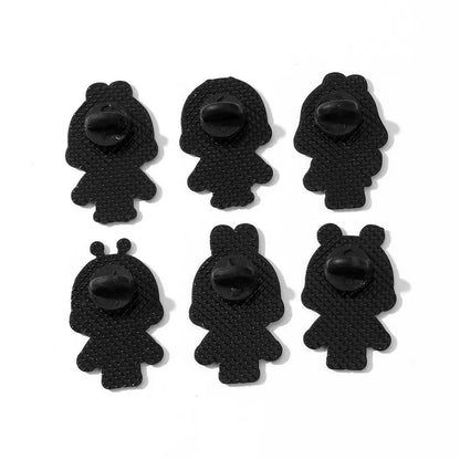 Pin Badge CZ3367 Cute Crying Character Animal Costume Enamel Pin Badge – Kawaii Collectible Brooch