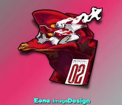 EONE Stickers Reflective Mecha Waterproof Car & Glass Sticker STI0028