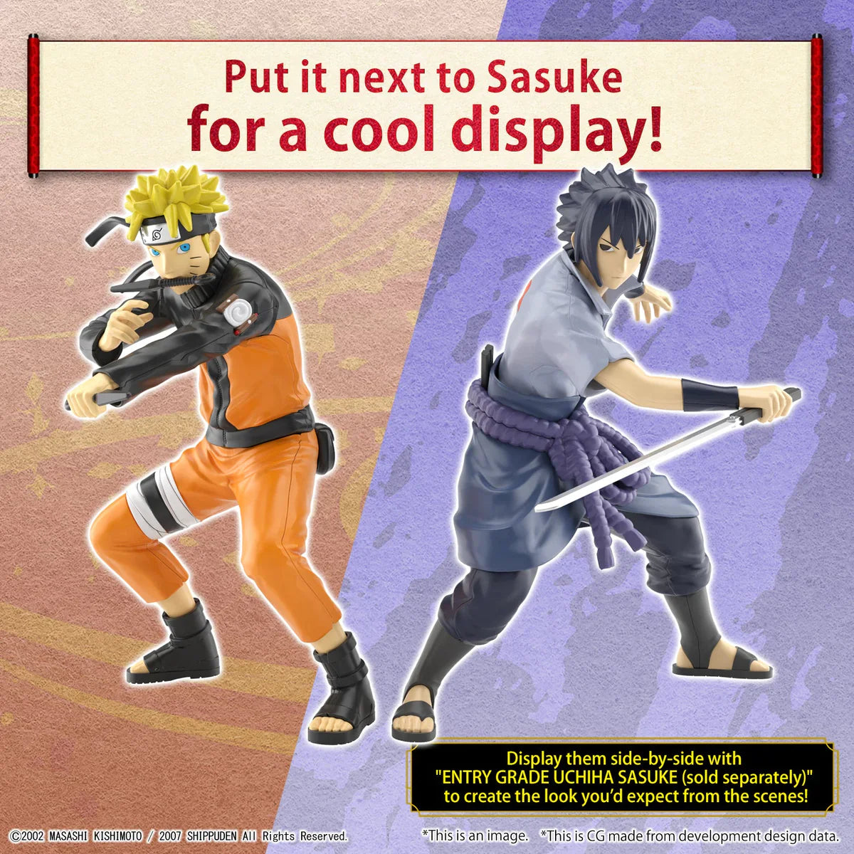 Bandai EG Entry Grade Uchiha Sasuke (Naruto Shippuden)