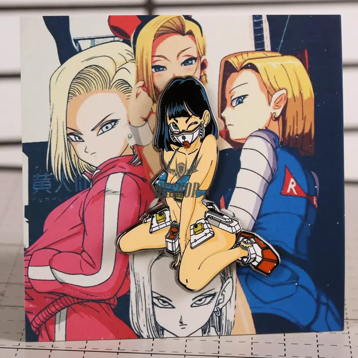 Enamel Pin Custom Made Anime Badge 18