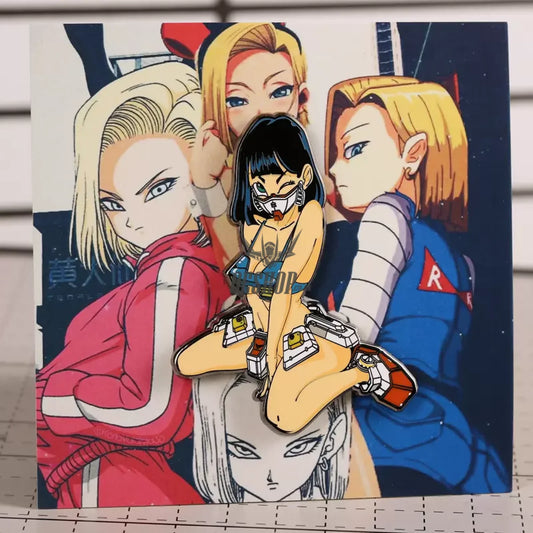 Enamel Pin Custom Made Anime Badge 18
