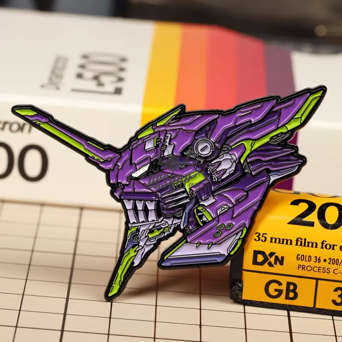 Enamel Pin Custom Made Anime Badge Eva Y Painted Version