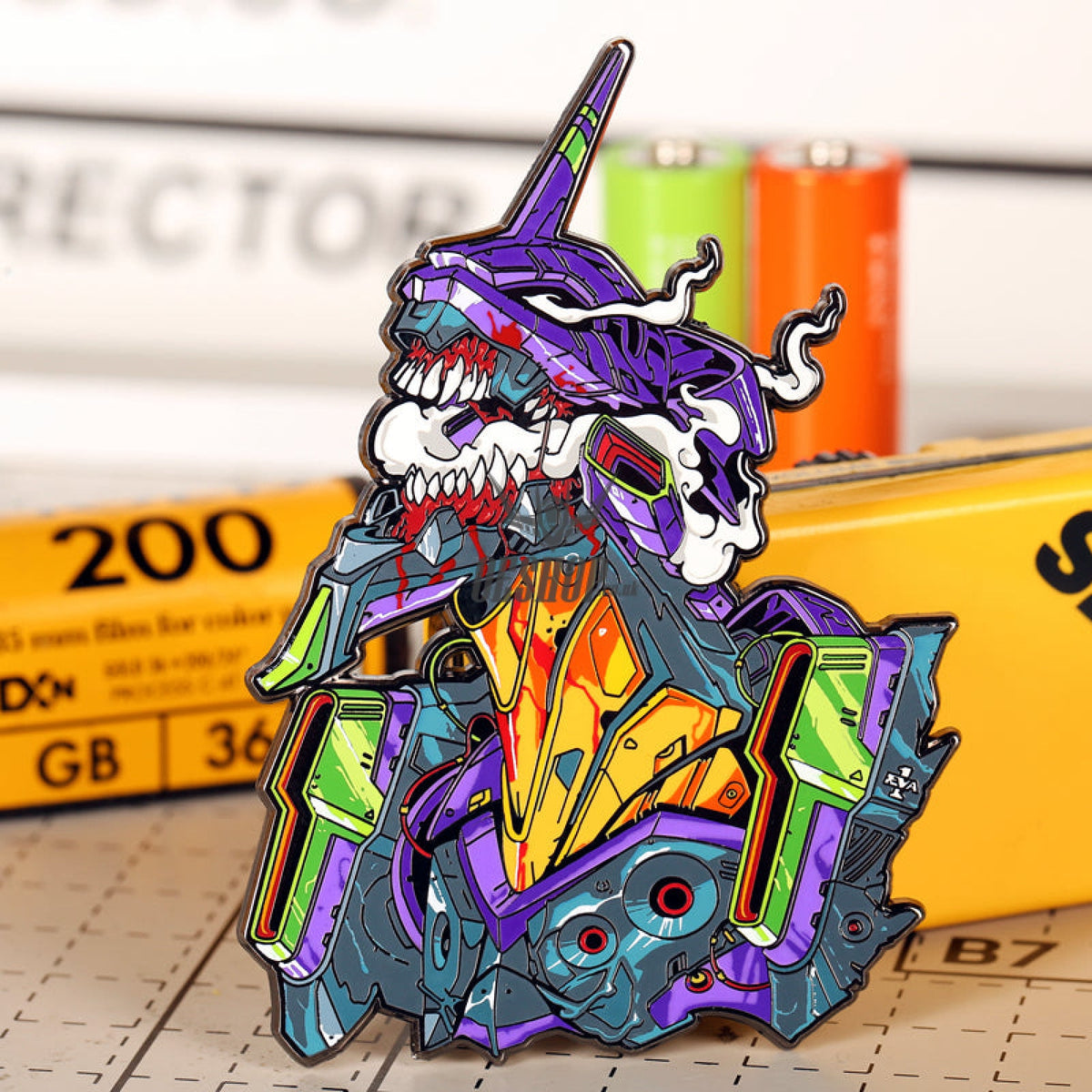 Enamel Pin Custom Made Anime Badge Eva01