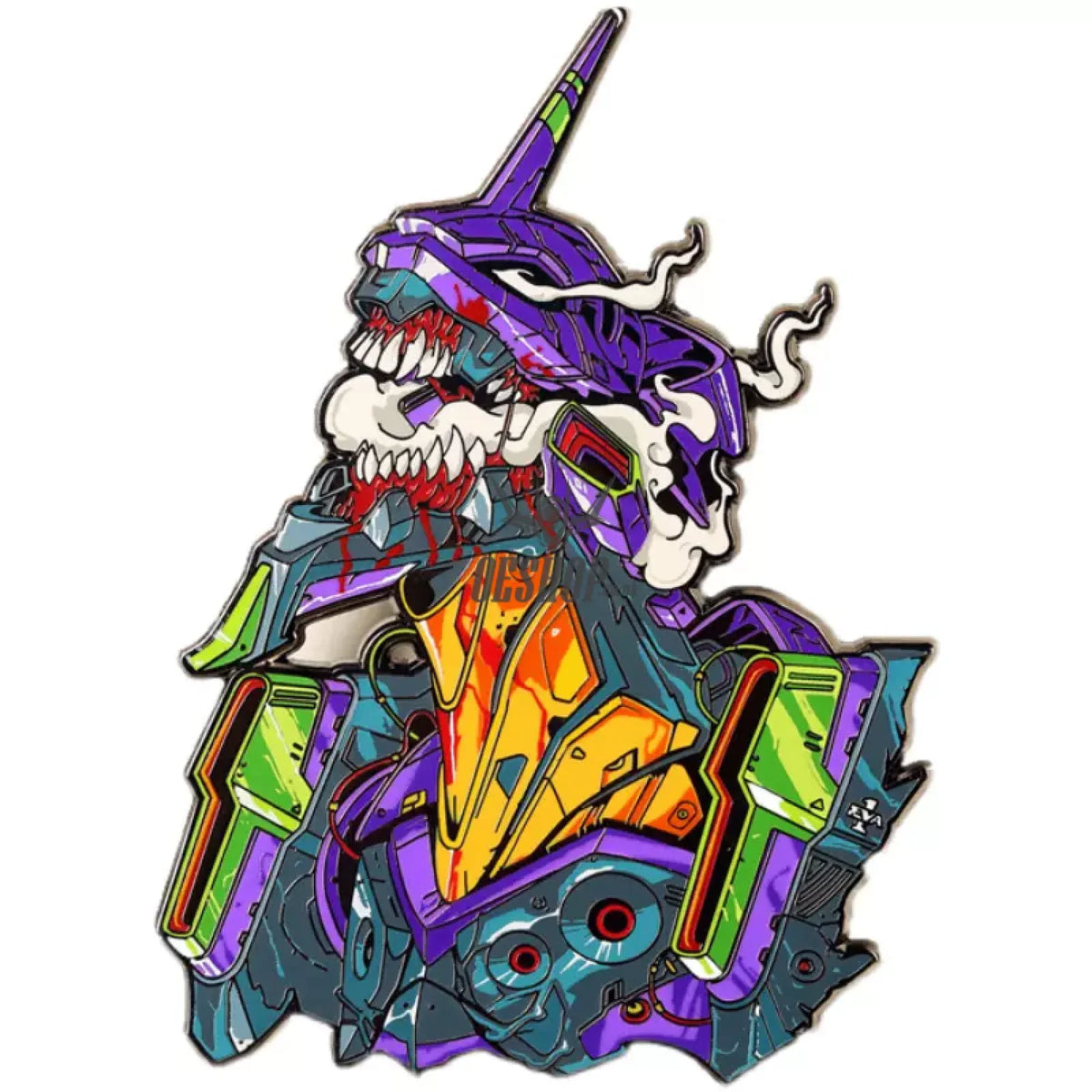 Enamel Pin Custom Made Anime Badge Eva01