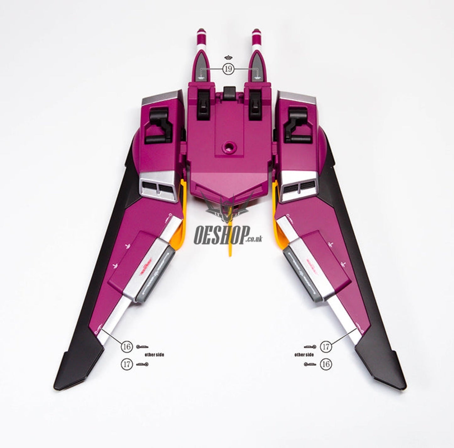 Evo - E-Hg231 (Uv) Hg Infinite Justice Gundam Evolution Studio Decals