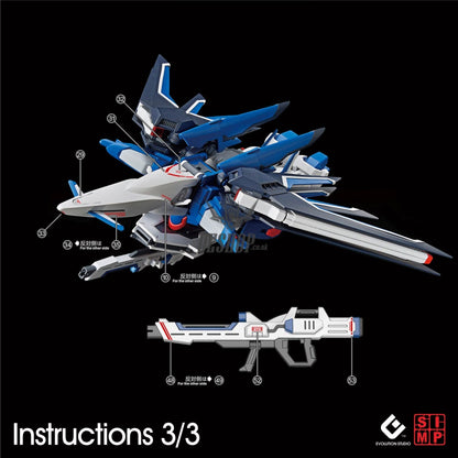 EVO - E-HG243 (UV) HG Rising Freedom Gundam Evolution Studio Decal Decals