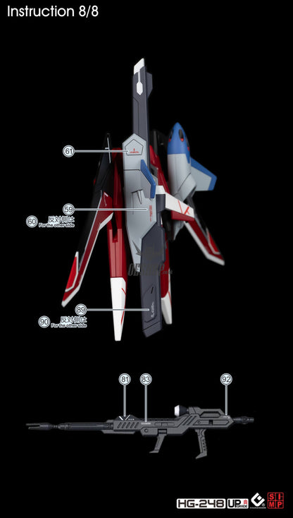 EVO - E-HG248 (UV) HG Gelgoog Menace Gundam Evolution Studio Decal Decals