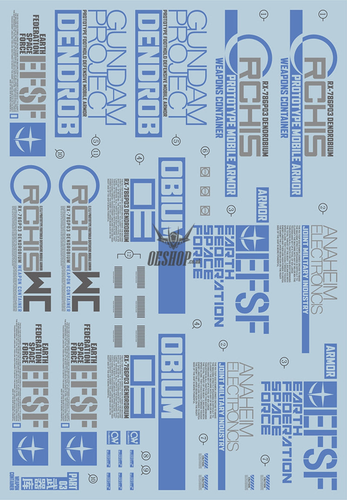 Evo - E-Hg28 (Uv) Hg Gp03D Dendrobium Evolution Studio Decals