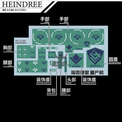 Evo - E-Hgwm-05 (Uvhg Aerial Rebuild Collection ( The Witch Of Mercury) Evolution Studio Decals