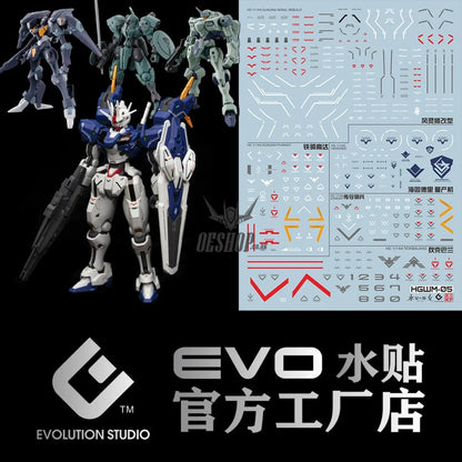 Evo - E-Hgwm-05 (Uvhg Aerial Rebuild Collection ( The Witch Of Mercury) Evolution Studio Decals