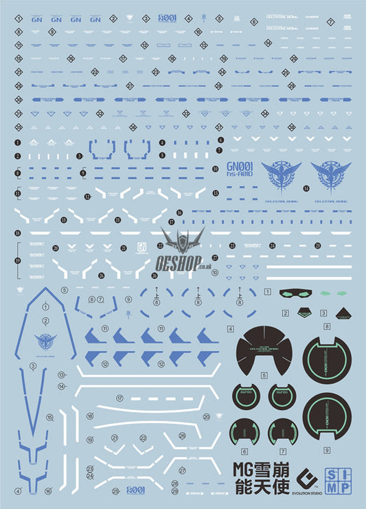Evo - E-M117 (Uv) Mg Avalanche Exia Evolution Studio Decals