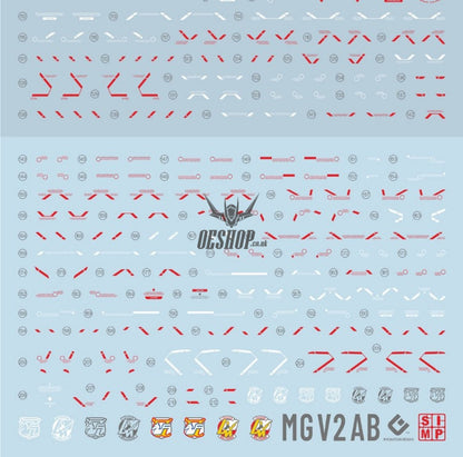 Evo - E-M128 (Uv) Mg Avalanche Exia Evolution Studio Decals