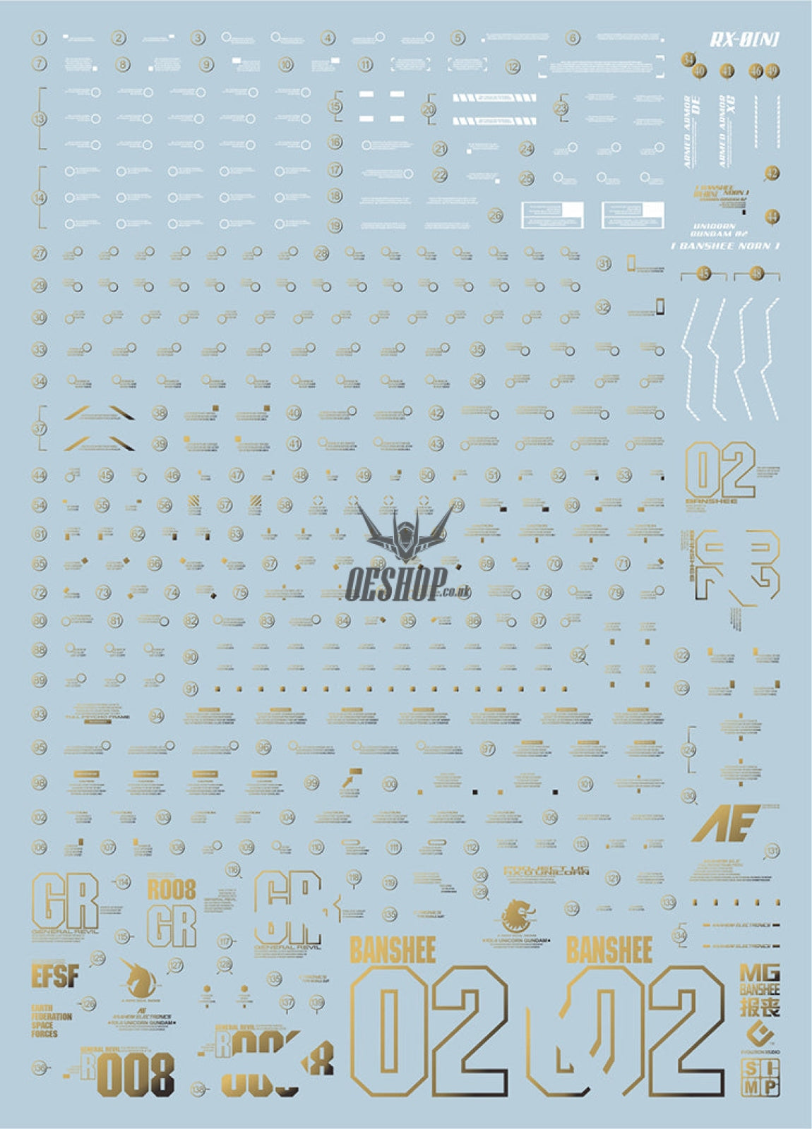 Evo - E-Mg154 (Gilding) Mg Banshee Ver.ka Evolution Studio Decals
